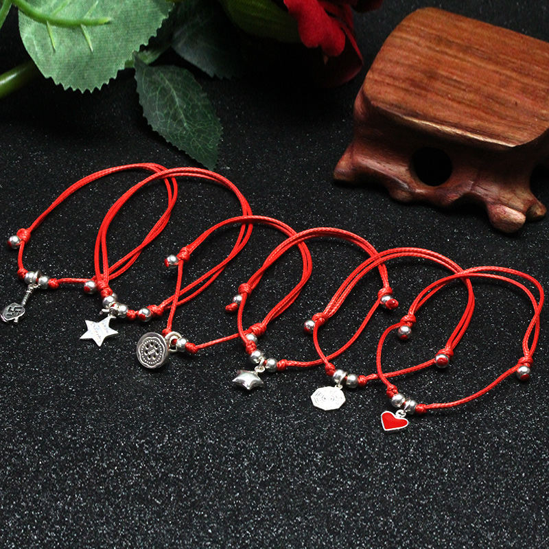 Bracelet de cheville Couple ROOYOOR   en Argenterie - Ref 3101582 Image 5