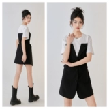 Комплект, универсальное платье, ремень, юбка, свободный крой