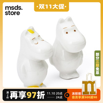 Finland imported Arabia Moomin statue Nordic home wedding cartoon cute doll ornaments