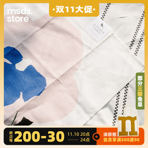 Finland imported Kauniste illustration tea towel cloth Nordic cotton and linen printing kitchen table absorbent cloth rag