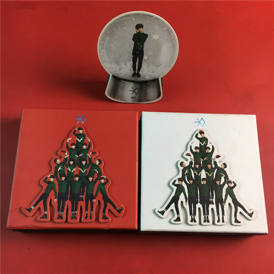 Korean version EXO Miracles in December Red and White Kaifeng D1282