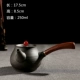 Chơi Teapots Lò đá lò nung ngẫu nhiên 3 nồi đơn Bộ trà Kung Fu đặt nồi cát tím men gốm gốm đen dầm phong cách Nhật Bản - Trà sứ