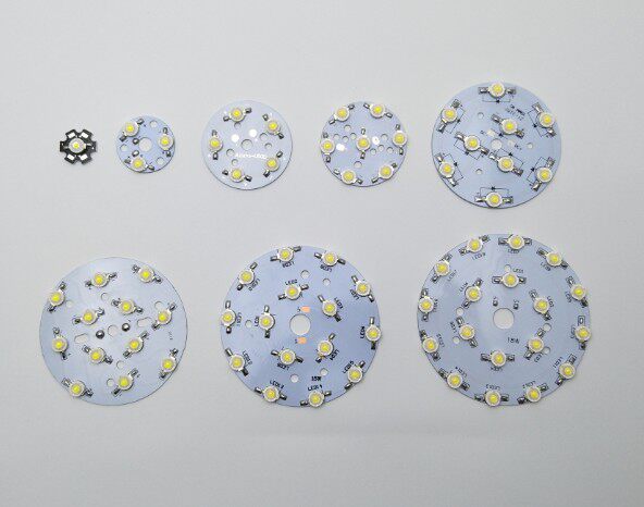 LED Grille Spotlight Bucket Liner Lamp Single Head Double Head Three Heads 7w12w18w Accessories Panel Smallpox Liner Wick