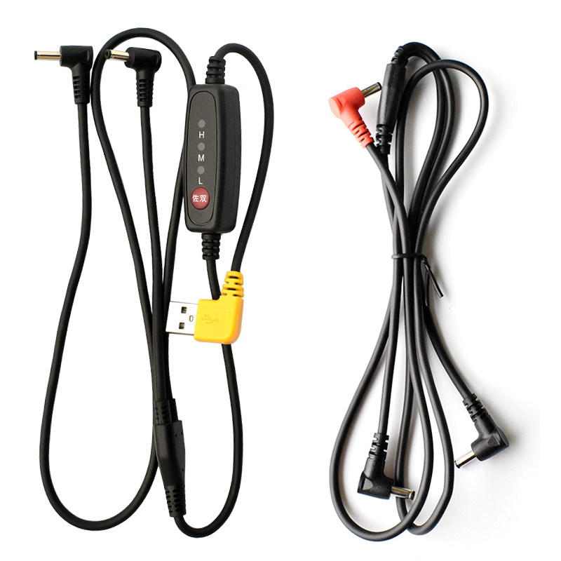 Fan Air Conditioner Work Clothes USB Three-Way Connection Power Supply Dc3.8 Cable Air Conditioning Clothing Fan Connection Cable Accessories Fan Air Conditioner Work Clothes USB Three-Way Connection Power Supply Dc3.8 Cable Air Conditioning Clothing Fan Connection Cable Accessories