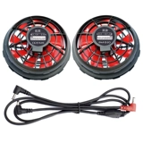 Охлаждающий рабочий большой бесколлекторный беззвучный вентилятор с аксессуарами, 12v, 4v