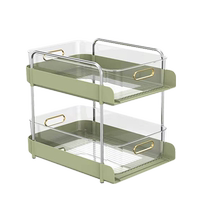 Schoolbag rack office under-desk book snack storage box removable wheeled trolley desktop bookshelf