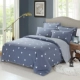 Cotton 100% cotton chăn đơn single đôi chăn 200x230 1,5 m 1,8 m cộng với giường vải lanh - Quilt Covers chăn siêu nhẹ