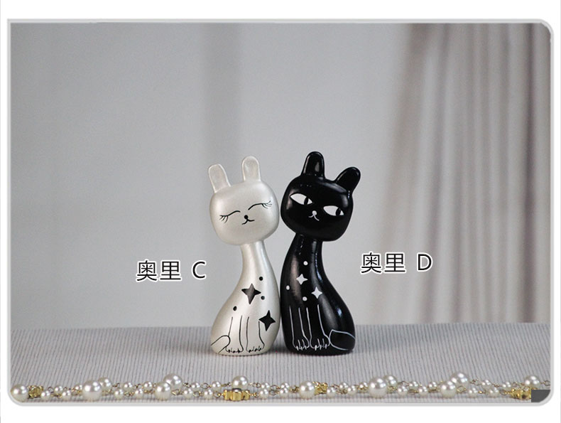 Great well hand made pottery figurines tide do toys furnishing articles furnishing articles cat cartoon male girl cartoon dolls over a suit