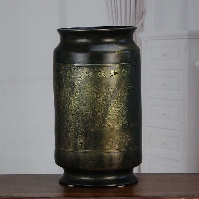 Great well antique bronze ceramic creative furnishing articles sitting room porch is antique Chinese style household decorations antique furniture
