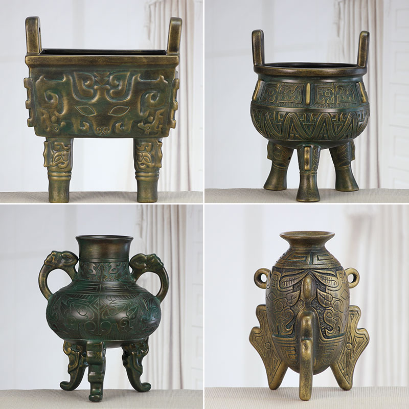 Great well imitation bronze furnishing articles sitting room porch study rich ancient frame antique home decoration ceramic antique furnishing articles