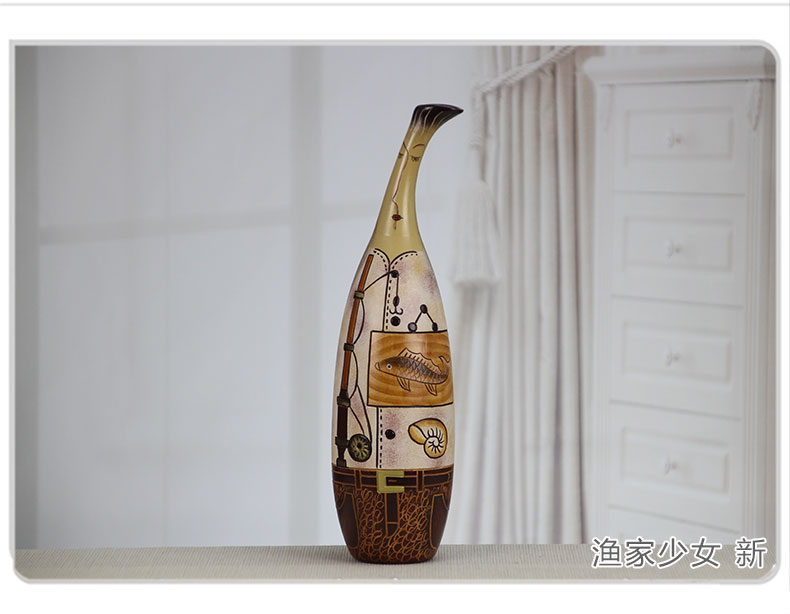 Well the chicago-brewed goose neck bottles of creative holiday gifts of marriage sitting room place vase household crafts ceramics art by hand