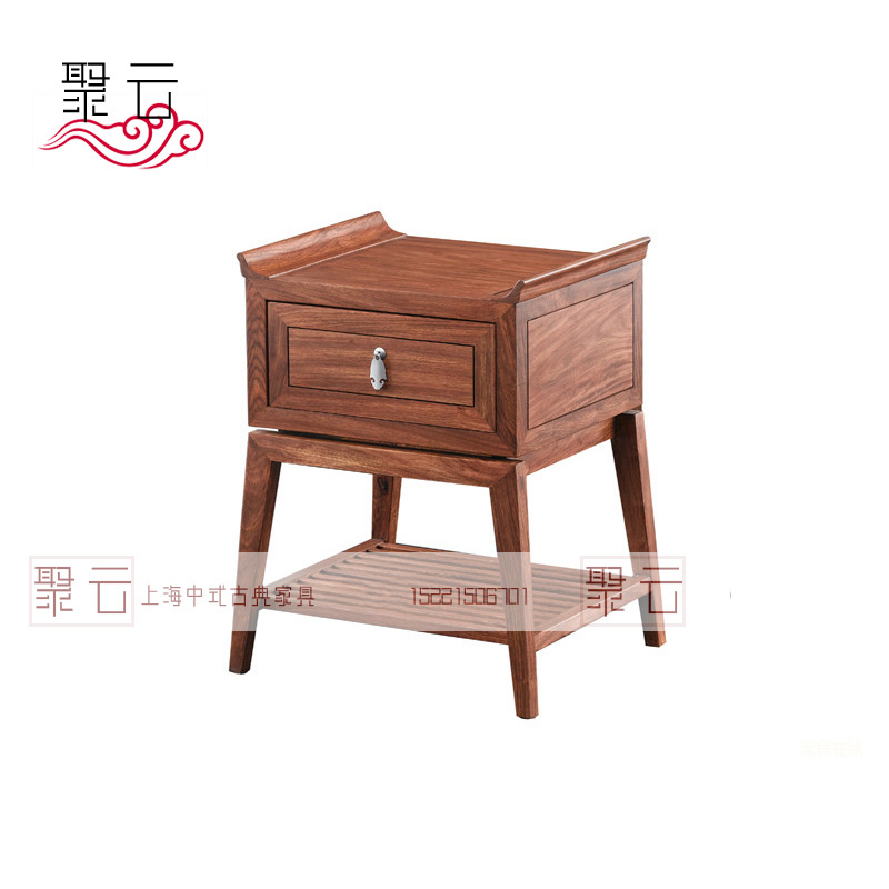 New Chinese hedgehoppy bedroom cabinet Linjing Soupear furniture Redwood pear storage cabinet tea cabinet
