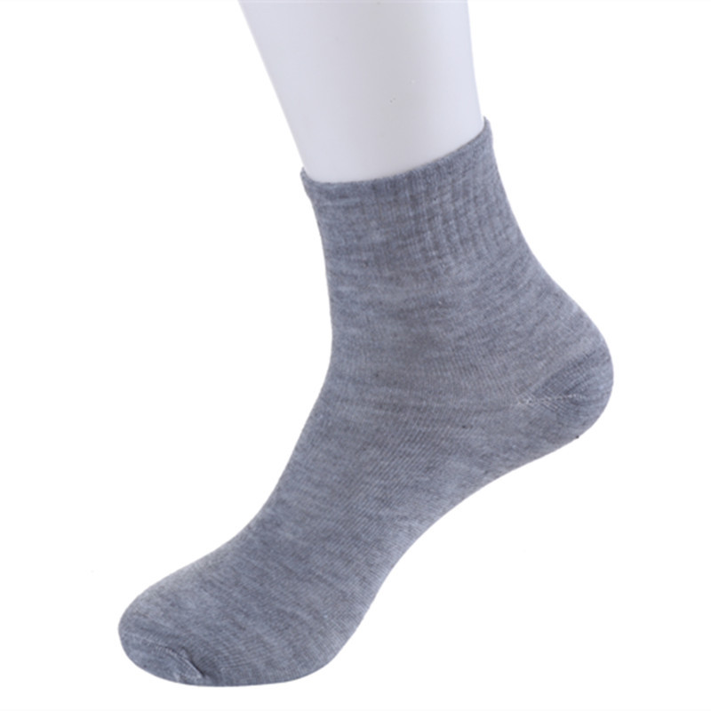 100 Pairs of Disposable Socks, Solid Color Men's Socks, Sports Socks, Mid-Calf Socks, Breathable Travel Socks, Business Trip Socks, Lazy Socks for All Seasons