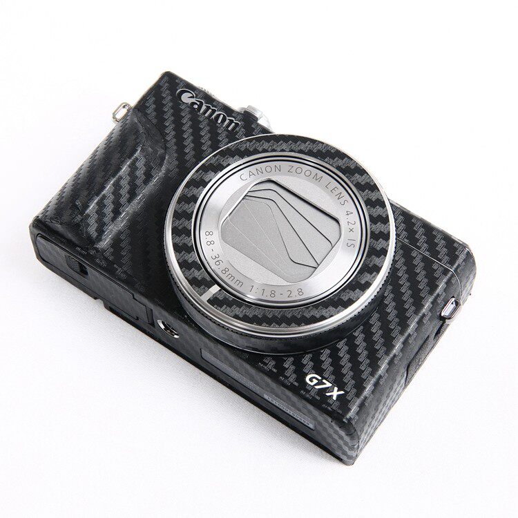 Canon G7XIII tri-generation camera sticker carbon fiber color no-mark back adhesive full package film Huanxin anti-wear and stick