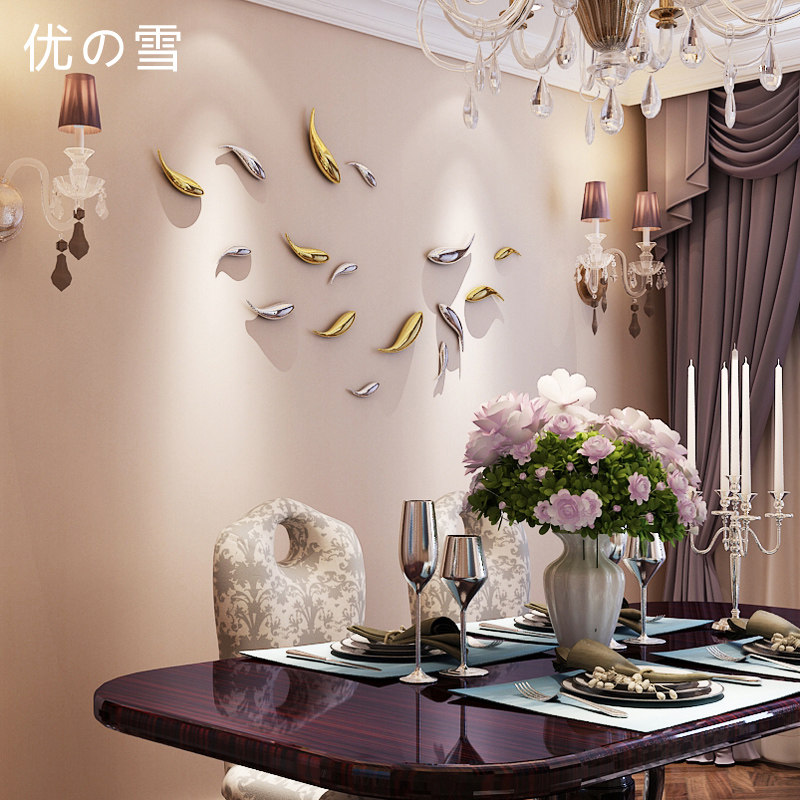 Youxue creative wall decoration home wall decoration living room electroplated fish wall decoration wall hanging aisle wall pendant