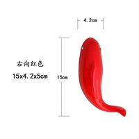 Красный, 15см