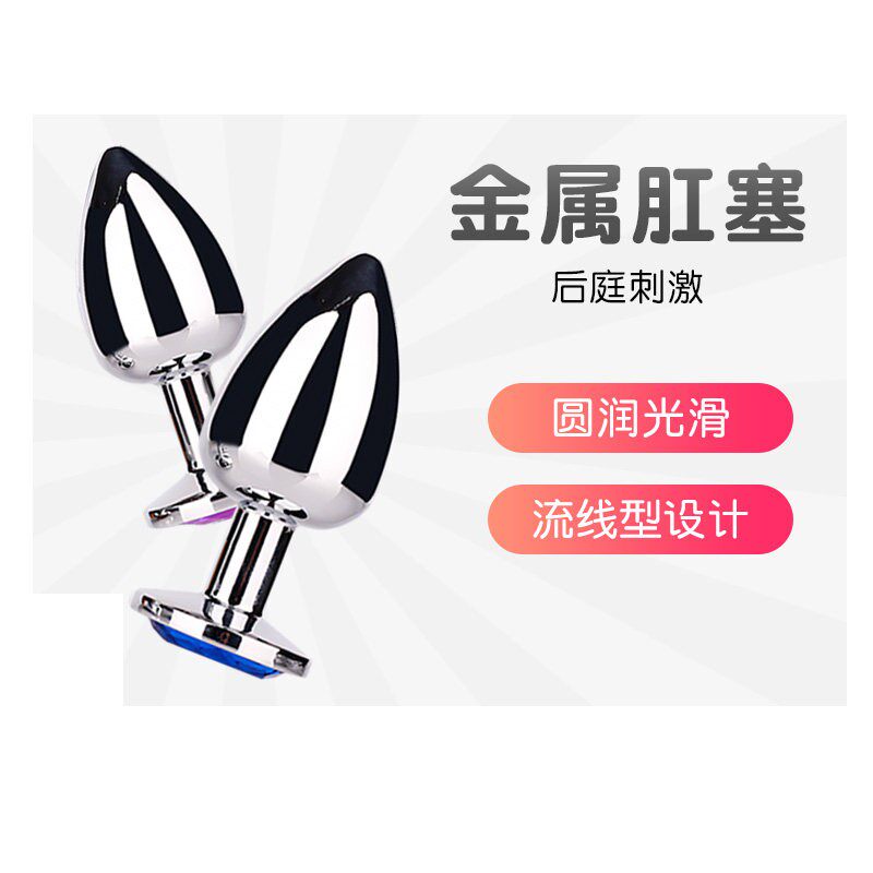 SM Metal Anal Plug Vestibular anal Anal Chrysanthemum men and women with out-of-the-art Spice Enlargement Anal Dilator Erotic supplies