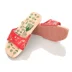 Summer gói dép và dép chân massage không trượt đôi nhà nhà dép gỗ nữ dép gỗ đáy giày mát mẻ - Dép dép sandal nam hàng hiệu Dép