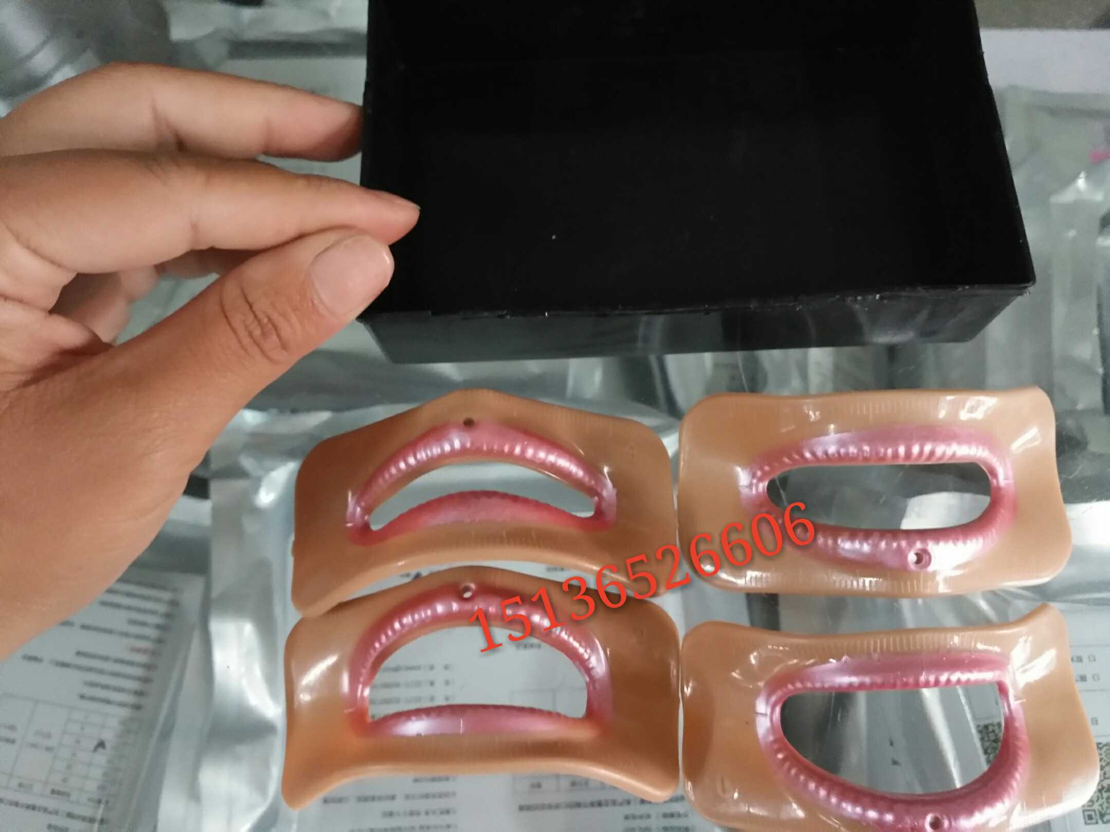 义齿美学嘴唇模型牙科 牙齿排列 排牙笑脸 牙科器械 口腔材料牙科