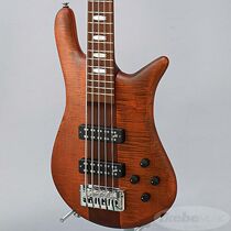 Spector Euro 4 5 RST European Bake Maple Wood 5 Strings Active Electrobeche Roasted Maple