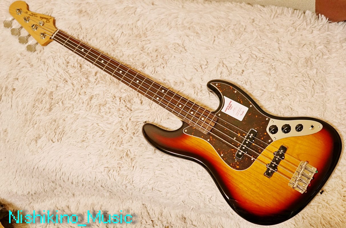 Japan Direct Mail Fender Made in Japan Hybrid 60s Jazz Bass Day Finn JB62