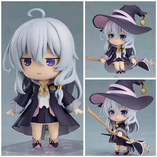 Two-Dimensional Witch's Journey Anime Figure Peripheral Q Version Irena Nendoroid Case Doll Small Ornament Model