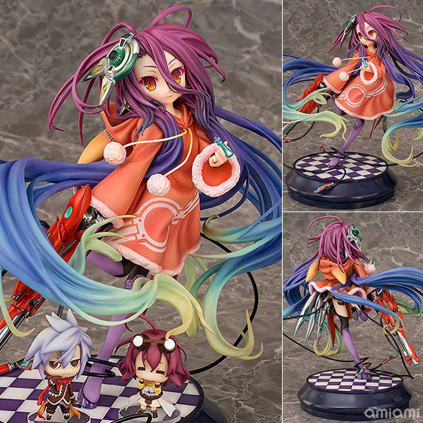 Game Life Anime Figure Domestic Model Case Decoration Nogamenolife Battle-Damaged Hobbie Dorra Blank