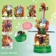 Genuine Sprout Bear Succulent Violin Building Blocks Music Box Creative Assembly Eternal Flower Musical Instrument Model Children's Toy