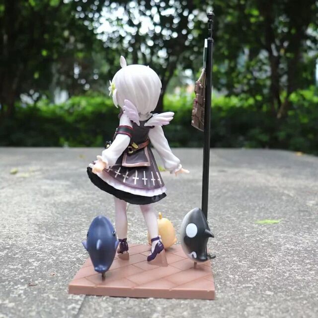 Two-Dimensional Game Azur Lane Merchandise Unicorn Raffy Glowing Shark Cute Figurine Case Model Decoration