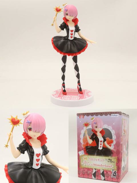 Life in a Different World from Scratch Q Version Anime Figure Remram Emilia Case Decoration Model