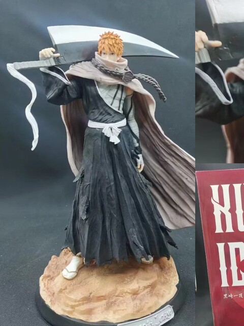 Two-Dimensional Bleach Anime Figure Kurosaki Ichigo Blurred Thousand-Year Blood War Chapter Winter Lion Model Ornament
