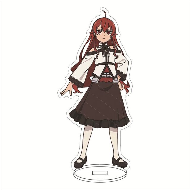 Jobless Reincarnation Peripheral Acrylic Standing Tablet Rokuchi Alice Shilu Feludius Anime Desktop Ornament
