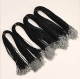 Ожерелье из шнура, аксессуар, аксессуары, ювелирное украшение, подвеска, 1.5мм, в корейском стиле