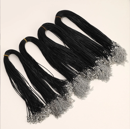 Ожерелье из шнура, аксессуар, аксессуары, ювелирное украшение, подвеска, 1.5мм, в корейском стиле