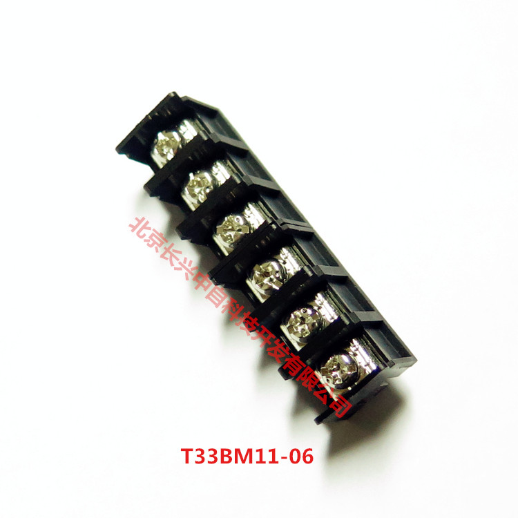 T33-BM11-06 Taiwan Progressive Alliance DECA pitch 8 25mm PCB wiring terminal through-type end daughter table