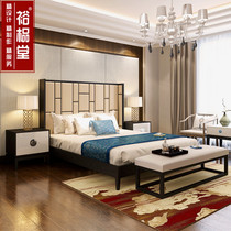 New Chinese style Classical Chinese style theme bed and breakfast Hotel villa Bedroom 1 5 meters 1 8 meters double bed