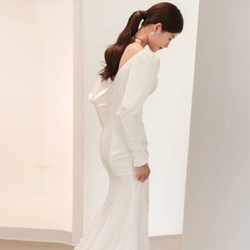 Retro winter wedding dress, french style, 2023 collection,  Retro winter wedding dress, french style, 2023 collection,