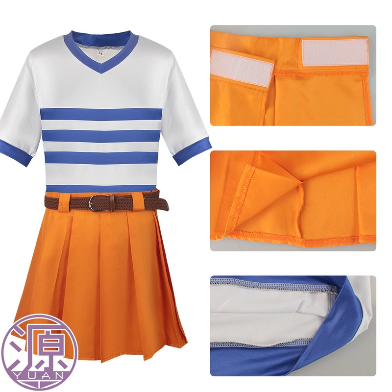 Nguồn anime cos-One Piece-Nami hai năm sau quần áo nữ