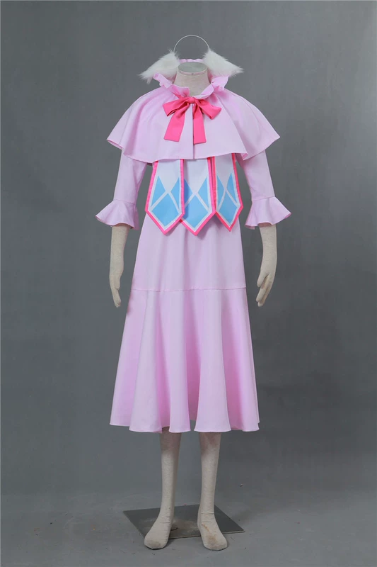Nguồn anime cos Fairy Tail chủ tịch thế hệ đầu tiên Mavis quần áo biểu diễn của phụ nữ quần áo trẻ em