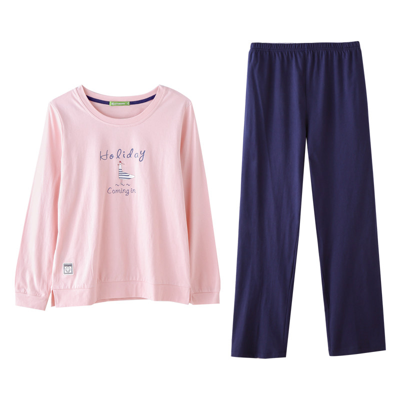 Pyjama mixte en Coton à manches longues - Ref 3005406 Image 4