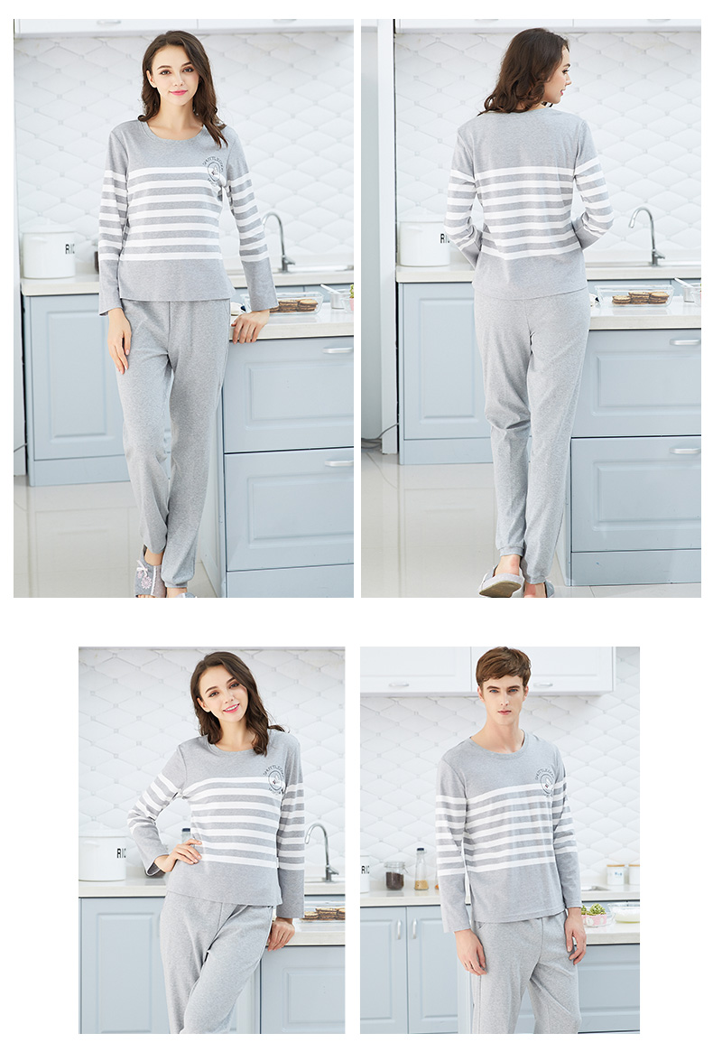 Pyjama mixte en Coton à manches longues - Ref 3005411 Image 10