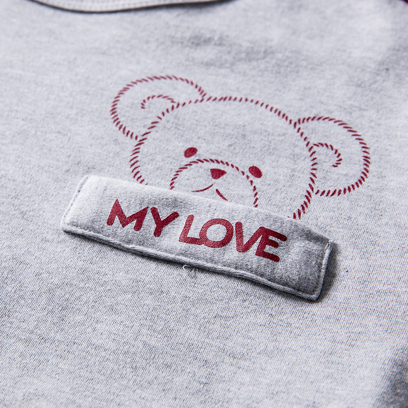 Pyjama mixte en Coton à manches longues - Ref 3005428 Image 4