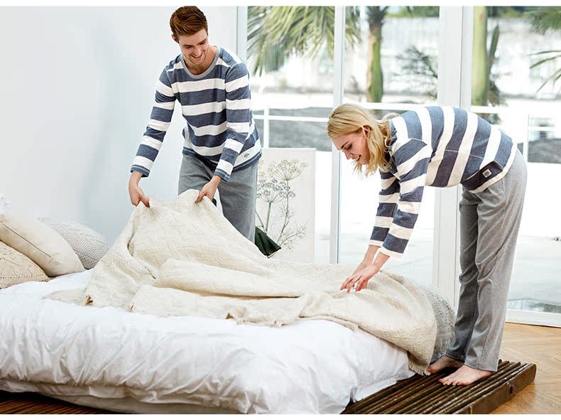 Pyjama mixte en Coton à manches longues - Ref 3005398 Image 18