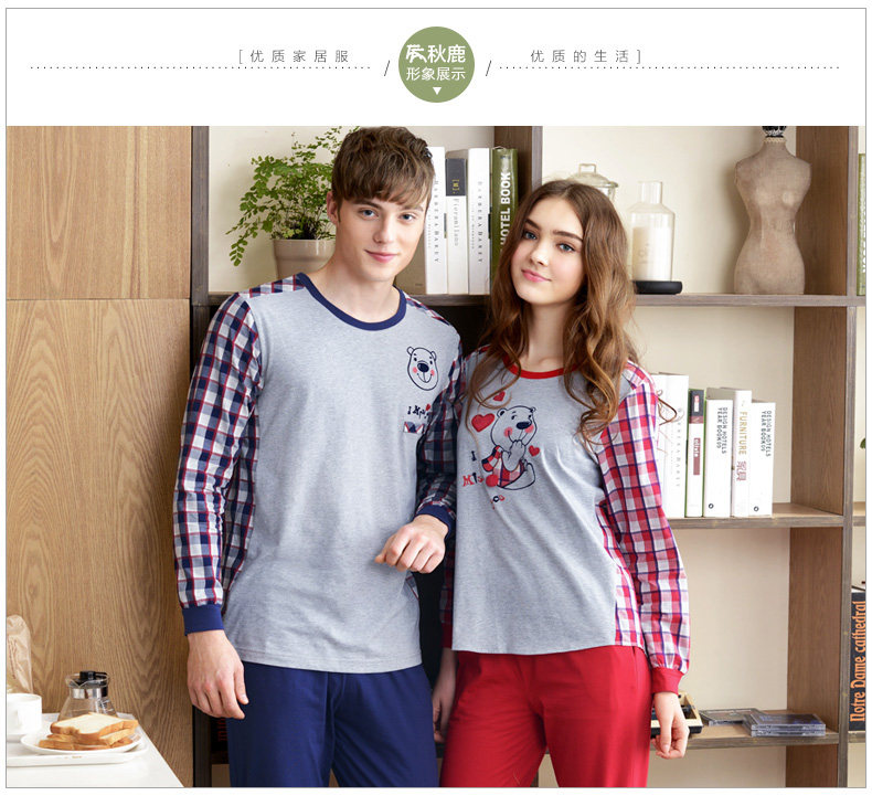 Pyjama mixte en Coton à manches longues - Ref 3005404 Image 6