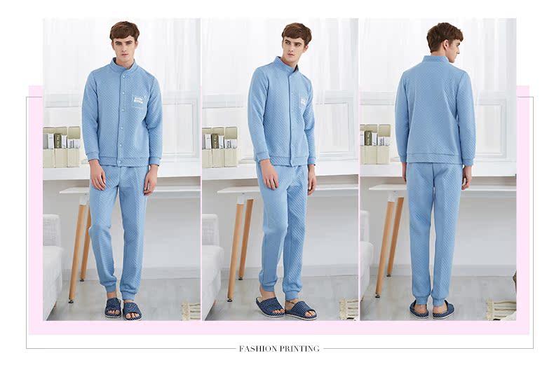 Pyjama mixte en Coton à manches longues - Ref 3005443 Image 14