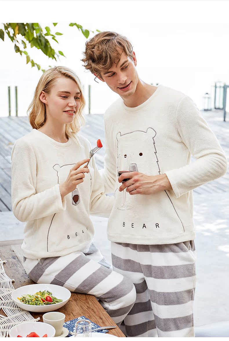 Pyjama mixte en Polyester Polyester  à manches longues - Ref 3005402 Image 13