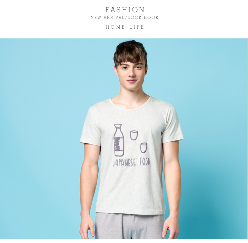 Pyjama mixte en Coton à manche courte - Ref 3005432 Image 21