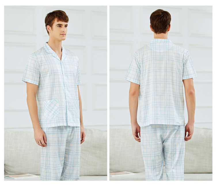 Pyjama mixte en Coton à manche courte - Ref 3005468 Image 17