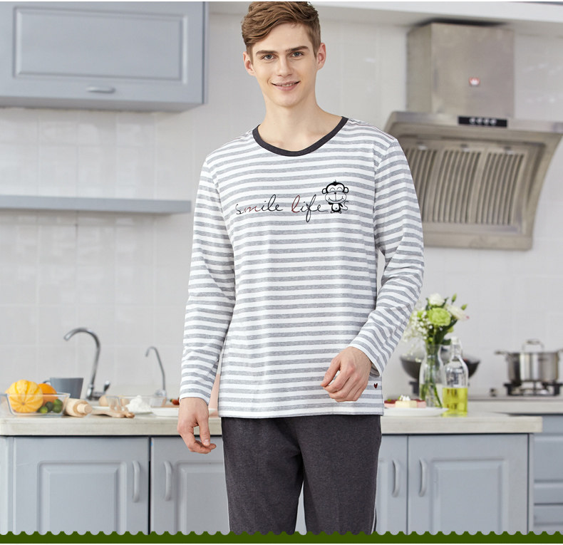 Pyjama mixte en Coton à manches longues - Ref 3005400 Image 9