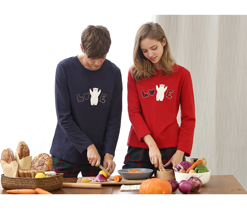 Pyjama mixte en Coton à manches longues - Ref 3005436 Image 15